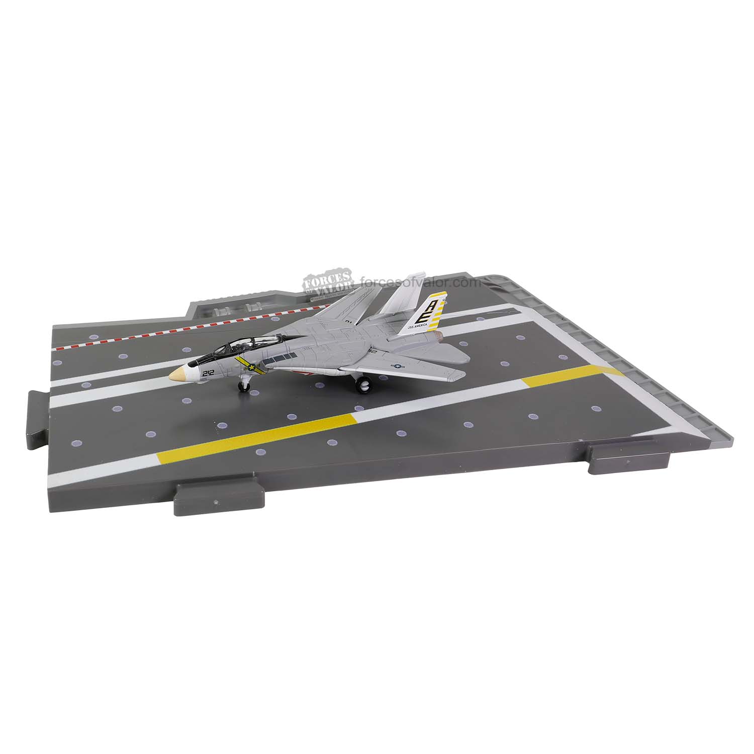 Grumman F-14B VF-142 Ghostriders + Section K Deck - 1:200